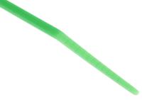233-225 RS PRO Cable Tie, 100mm x 2.5 mm, Green Nylon, Pk-100