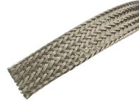 fcs-13 UVOX Expandable Braided Nylon Grey EMC Cable Sleeve, 5m Length