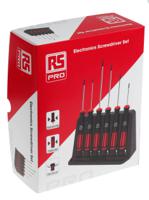 125-3106 RS PRO H99-12-06 Phillips; Slotted Precision Screwdriver Set, 6-Piece
