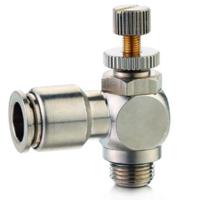 235-1187 RS PRO Threaded Speed Controller, 1/8 in Male Inlet Port x 6mm Tube Outlet Port