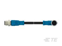 t4162114005-002 TE Connectivity Male/Female 5 way M12 to 5 way M12 Sensor Actuator Cable, 1000 mm
