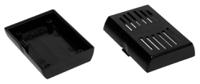 192-0803 RS PRO Black ABS Enclosure, 65.5 x 46.5 x 26.5mm