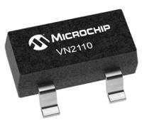 vn2110k1-g Microchip VN2110 Type N-Channel MOSFET, 0.6 A, 100 V MOSFET, 3-Pin SOT-23 VN2110K1-G