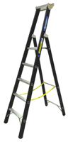 41147 Zarges Aluminium 5 steps Step Ladder, 1.33m platform height