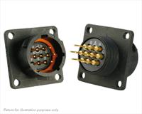 uts012d10p Souriau Sunbank by Eaton Circular Connector, 10 Contacts, Flange, Standard Connector, Plug, Male, IP68, IP69K, UTS