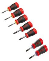 t-ppzj7 SAM Stubby Screwdriver Set, 7-Piece