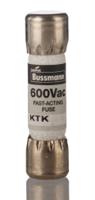 ktk-2 Eaton 2A F Melamine Cartridge Fuse, 10 x 38mm