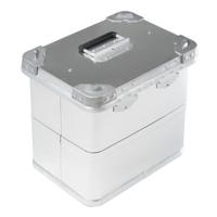914-4109 RS PRO Waterproof Metal Equipment case, 340 x 380 x 285mm