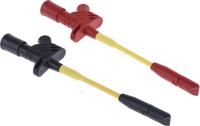 933003001 Hirschmann Test Lead Kit With Crocodile Clip, Probe Tip x 2, Test Lead x 2, Test Tip x 2