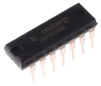 cd74hc08e Texas Instruments CD74HC08E, Quad 2-Input AND Logic Gate, 14-Pin PDIP