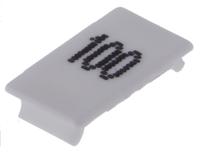 1sna233030r2600 Entrelec, RC Marker Card for use with  for use with Terminal Blocks