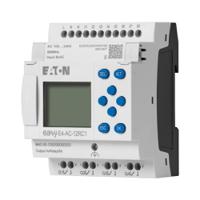 197215-easy-e4-ac-12rc1 Eaton EasyE4 Series Control Relay, 100 → 240 V ac/dc Supply, Digital, Relay Output, 8-Input, Digital Input