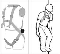 fa1090100 KRATOS SAFETY Min: 80cm Suspension Trauma Relief Strap, 20mm wide