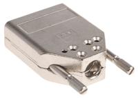 8655mh0912lf Amphenol Communications Solutions 8655MH Series Die Cast Zinc D Sub Backshell, 9 Way, Strain Relief