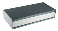 232-298 RS PRO Grey, Aluminium & Steel Instrument Case, 432 x 200 x 88mm