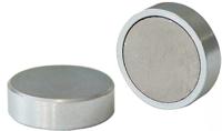 e764 Eclipse Pot Magnet 16mm Samarium Alloy, 6kg Pull