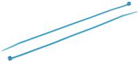 233-304 RS PRO Cable Tie, 203mm x 2.5 mm, Blue Nylon, Pk-100