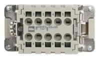 09330102616 HARTING Heavy Duty Power Connector Insert, 16A, Male, Han ES Series, 10 Contacts