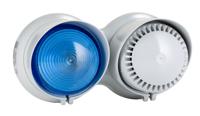 142-185 RS PRO Blue Sounder Beacon, 24 V ac/dc, IP66, Screw/Bracket Mount, 105dB at 1 Metre