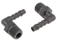 795-225 RS PRO Hose Connector, Elbow Hose Tail Adaptor, BSP 1/4in 6mm ID