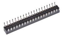 m20-7852042 HARWIN Straight Through Hole Mount PCB Socket, 40-Contact, 2-Row, 2.54mm Pitch, Solder Termination