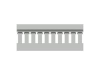 1set411104r0000 ABS, PC Cable Trunking Accessory, 40 x 40mm