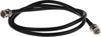 122-2148 RS PRO BNC straight plug-plug RG59 coaxial cable Series, 1 m, RG59 Coaxial, Terminated 75 Ω