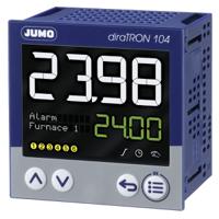7021148-0300-23000 Jumo diraTRON Panel Mount PID Temperature Controller, 96 x 96mm 3 Input, 3 Output 2 Relay, 1 Logic, 110 → 240 V