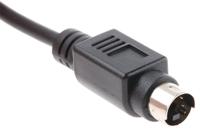 463-495 RS PRO Male 4 Pin mini-DIN to Unterminated Black DIN Cable 2m