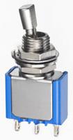 5636a12 APEM Toggle Switch, Panel Mount, On-On, SPDT, Solder Lug Terminal, 30V dc