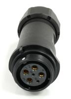 304-693 RS PRO Industrial Circular Connector, 6 Contacts, In-Line, SP21 Connector, Socket, Female, IP68, SP2111C Series