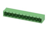 1757336 Phoenix Contact, 5.08mm Pitch, COMBICON MSTBA, 11 Way, Right Angle, Pluggable Terminal Block, Header, Solder