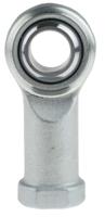 198-9033 RS PRO M20 x 1.5 Female Steel Rod End, 20mm Bore, 100mm Long, Metric Thread Standard, Female Connection Gender