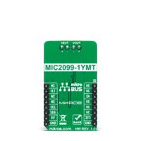 mikroe-4999 MikroElektronika Current Limit 5 Click Power Management for MIC2099, MCP4561 for mikroBUS Socket