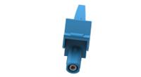 5004lm-iec-bl Electro PJP Alligator Clip, Nickel-Plated Steel Contact, 20A, Blue