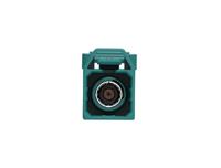 2081377-3 TE Connectivity 2081377 Male Female Jack Coaxial Cable, Black, 1000.00 mm