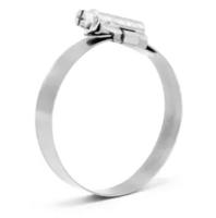 03009004 MIKALOR Galvanised Steel Slotted Screw Hose Clamp, 12mm Band Width, 30 → 45mm ID