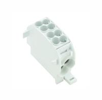 1560730000 Weidmuller Distribution Block, 2 Way, 16 mm², 25 mm², 152A, 1 kV ac/dc, 600 V, Grey
