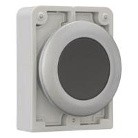 182959-m30c-fd-s Eaton RMQ Titan M30 Series Black Momentary Push Button, 30mm Cutout, IP67