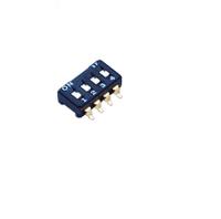 cfs-0402tb Nidec Components Through Hole Slide Switch 4PST (On)-Off 100 mA Slide