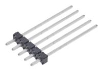 mtmm-105-14-t-s-590 Samtec MTMM Series Straight Through Hole Pin Header, 5 Contact(s), 2 mm Pitch, 1 Row, Unshrouded