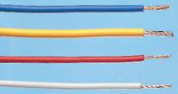 3051-gy005 Alpha Wire Hook-up Wire PVC Series Green/Yellow 0.35 mm² Hook Up Wire, 22 AWG, 7/0.25 mm, 30m, PVC Insulation, 3051