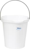 56865 12L Plastic White Bucket With Handle