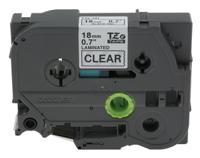 tze-141 Brother Black on Clear Label Printer Tape, 8 m Length, 18 mm Width