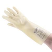 re0036010 Polyco Healthline Electricians Gloves Yellow Latex Latex Electrical Insulating Gloves, Size 10, Latex Coating