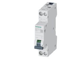 5sl6020-7kl Siemens SENTRON 5SL60 MCB, 1P + N, 20A Curve C, 230V AC, 60V DC, 6 kA Breaking Capacity