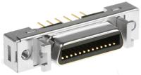 10226-6212pc 3M MDR 102 26 Way Through Hole D-sub Connector Socket, 1.27mm Pitch