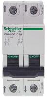 a9n61522 Schneider Electric Acti 9 C60H-DC MCB, 2P, 2A Curve C, 500V DC
