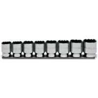 920bsb8 BETA 8-Piece Metric 1/2 in Standard Socket Set , 12 point