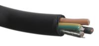 773-9073 RS PRO 4 mm² 4 Core Power Cable, H07RN-F, Black CPE, 50m